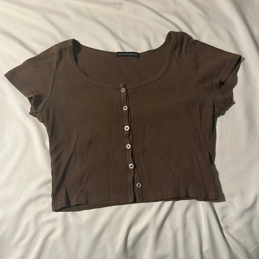 Cute Brown Button Down!